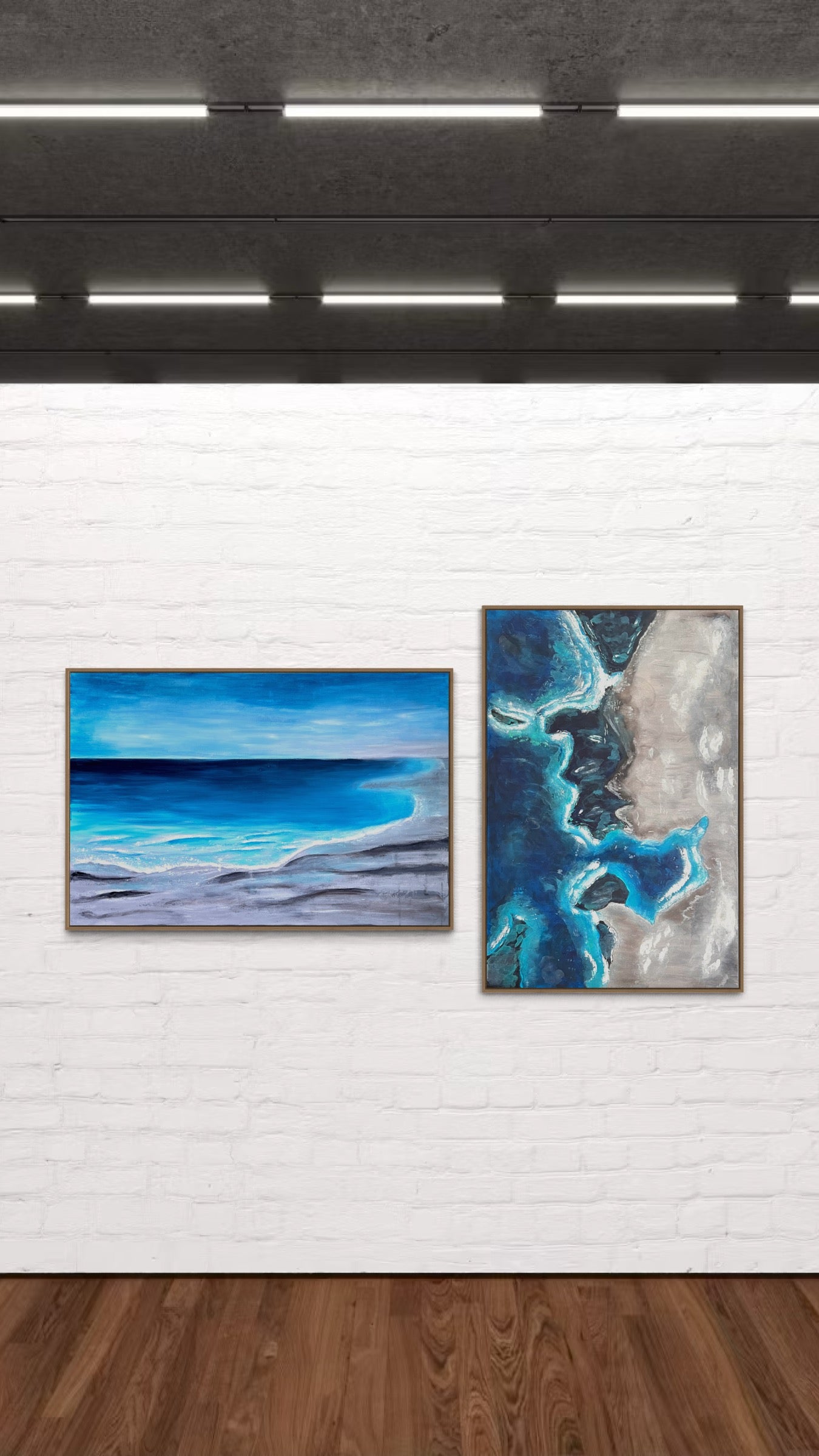 Ocean’s Embrace – 120x80cm