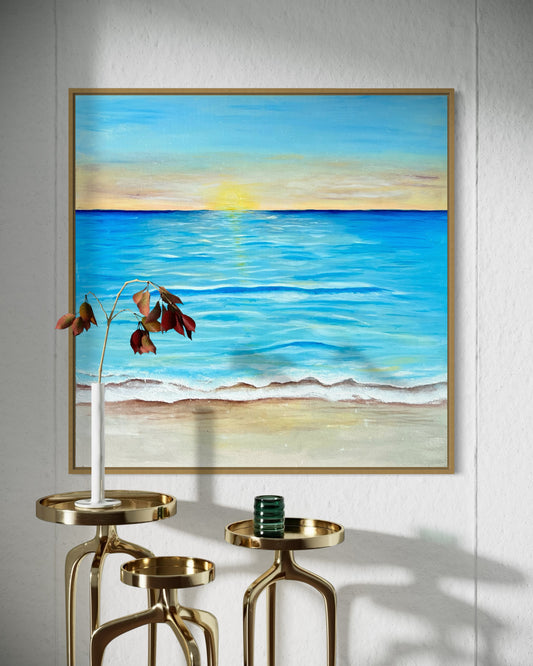 Sunrise – 80×80cm