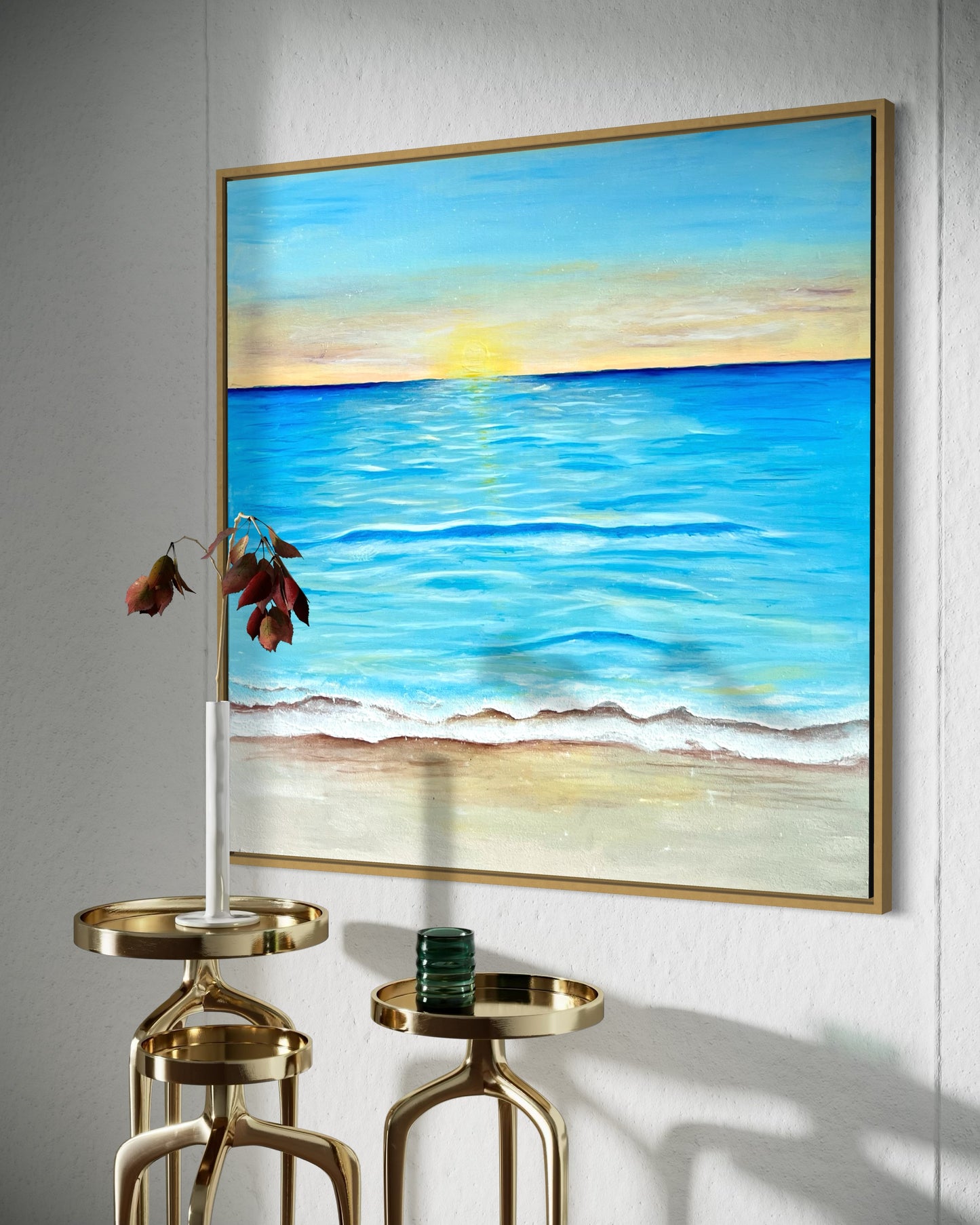 Sunrise – 80×80cm