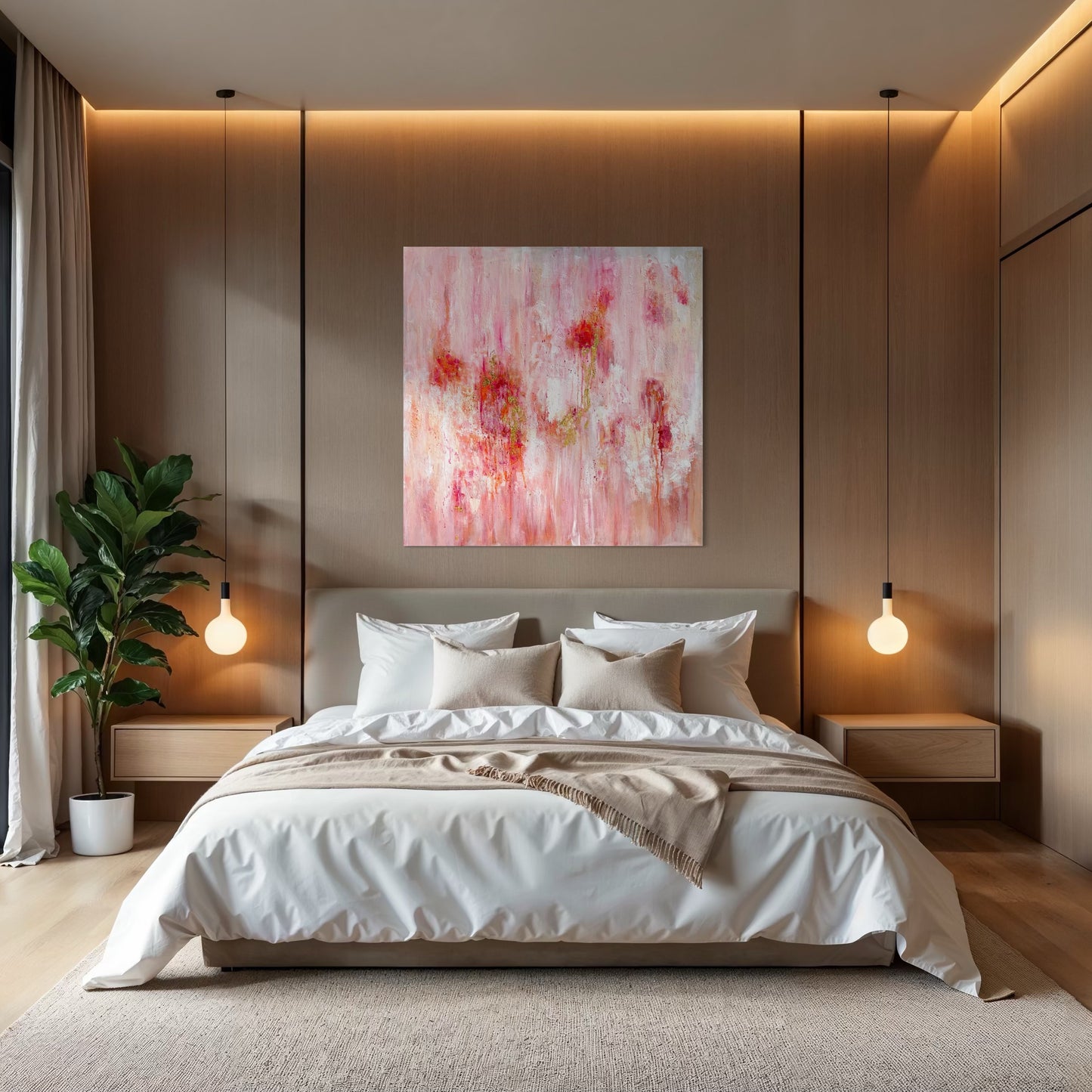 First Spark – 80×80cm
