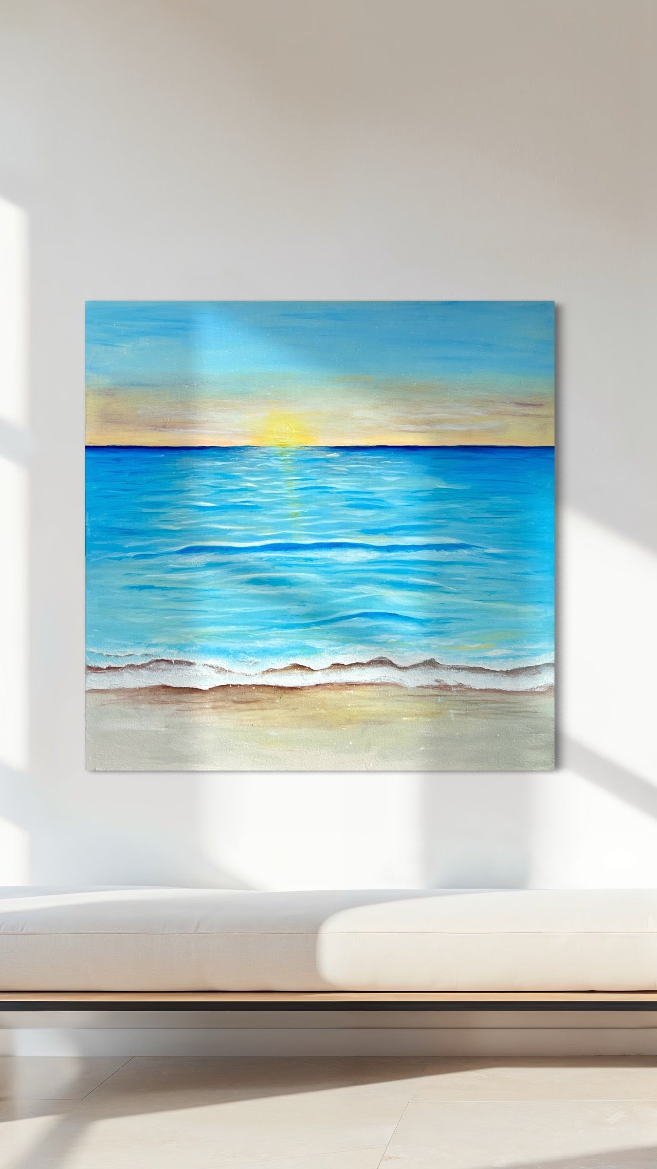 Sunrise – 80×80cm