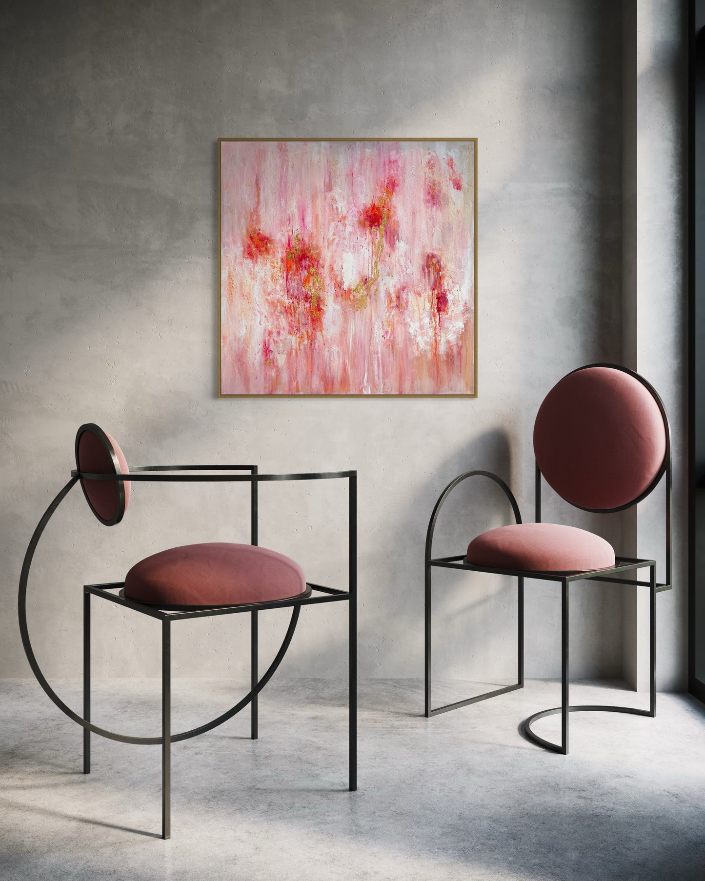 First Spark – 80×80cm