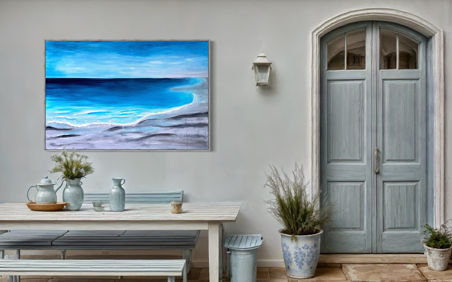 Ocean’s Embrace – 120x80cm