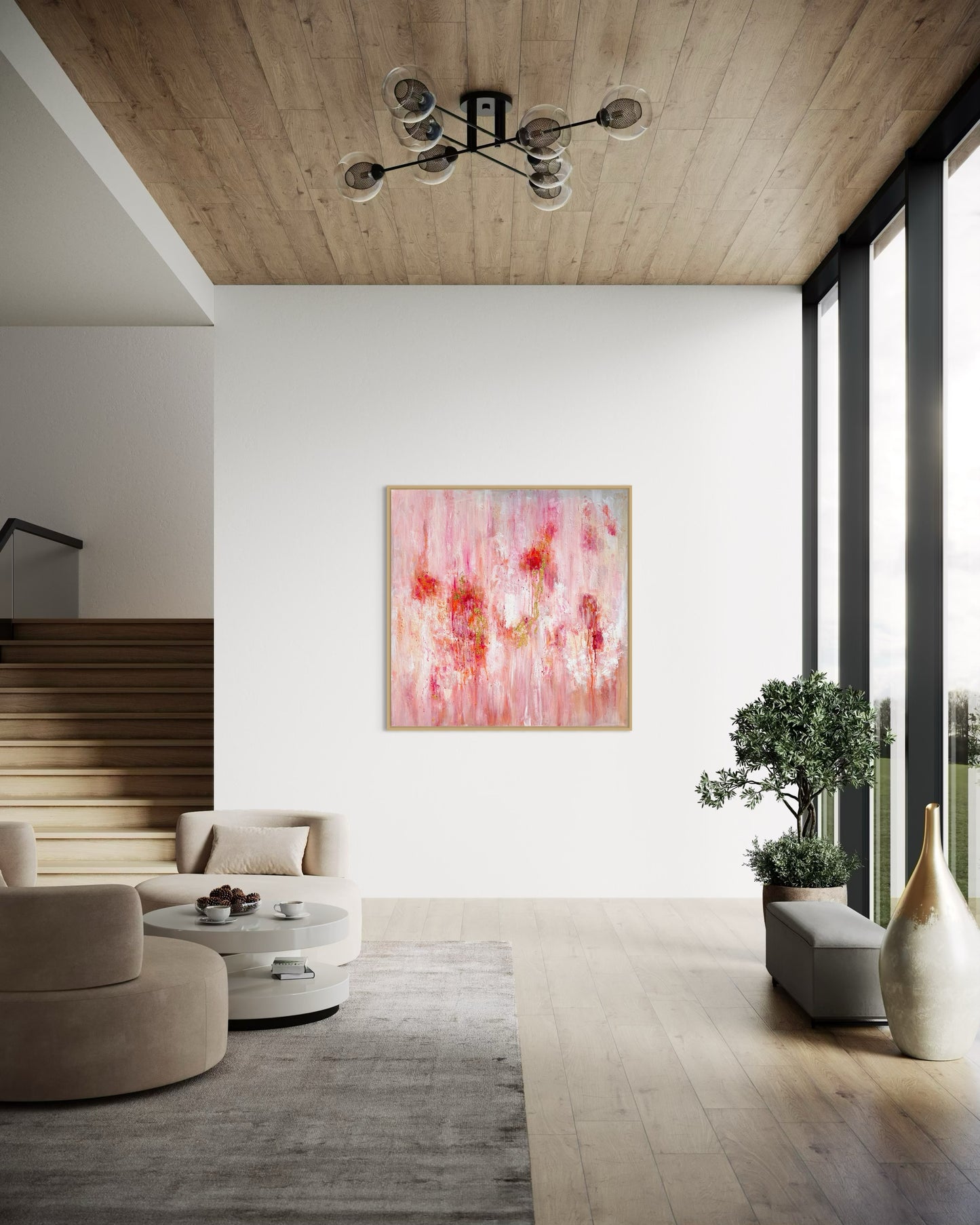 First Spark – 80×80cm