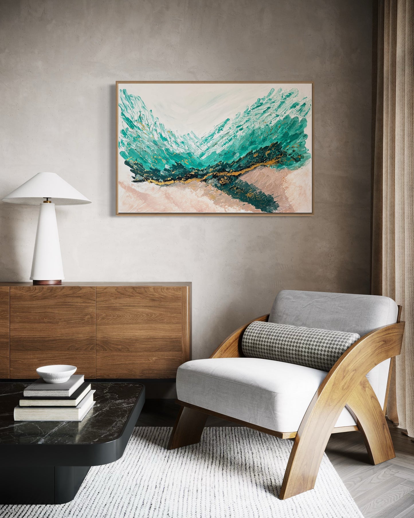 Waves of Rebirth – 120x80cm cm