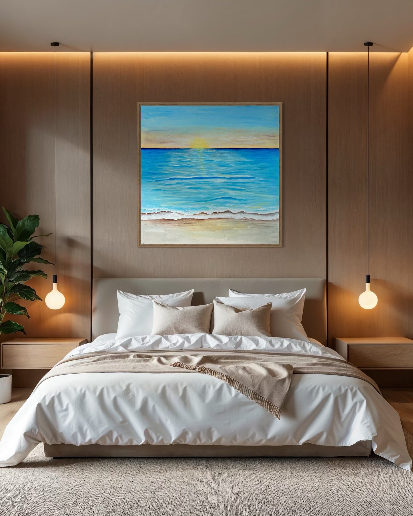 Sunrise – 80×80cm