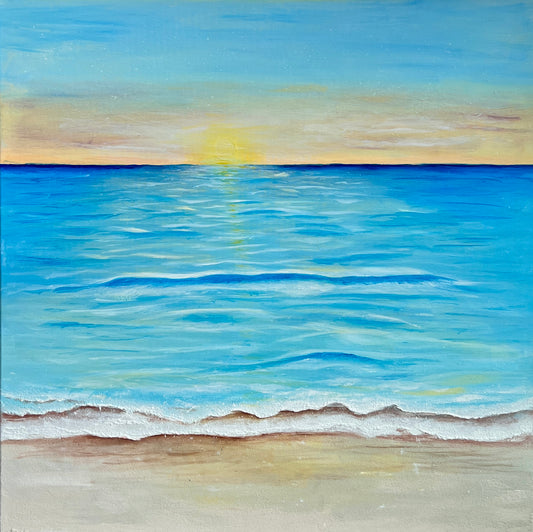 Sunrise – 80×80cm