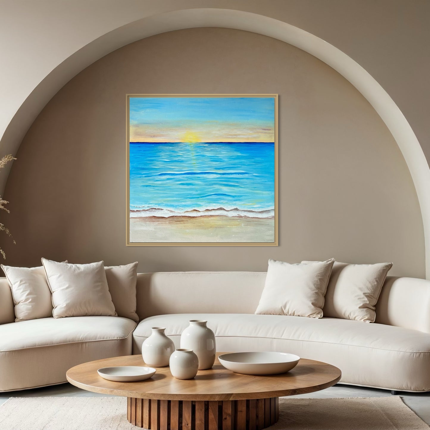 Sunrise – 80×80cm