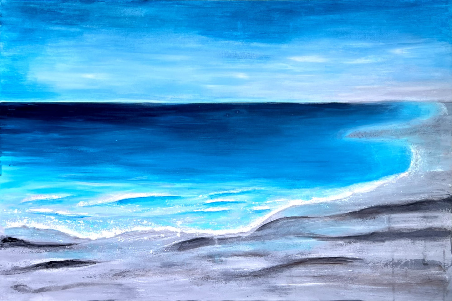 Ocean’s Embrace – 120x80cm