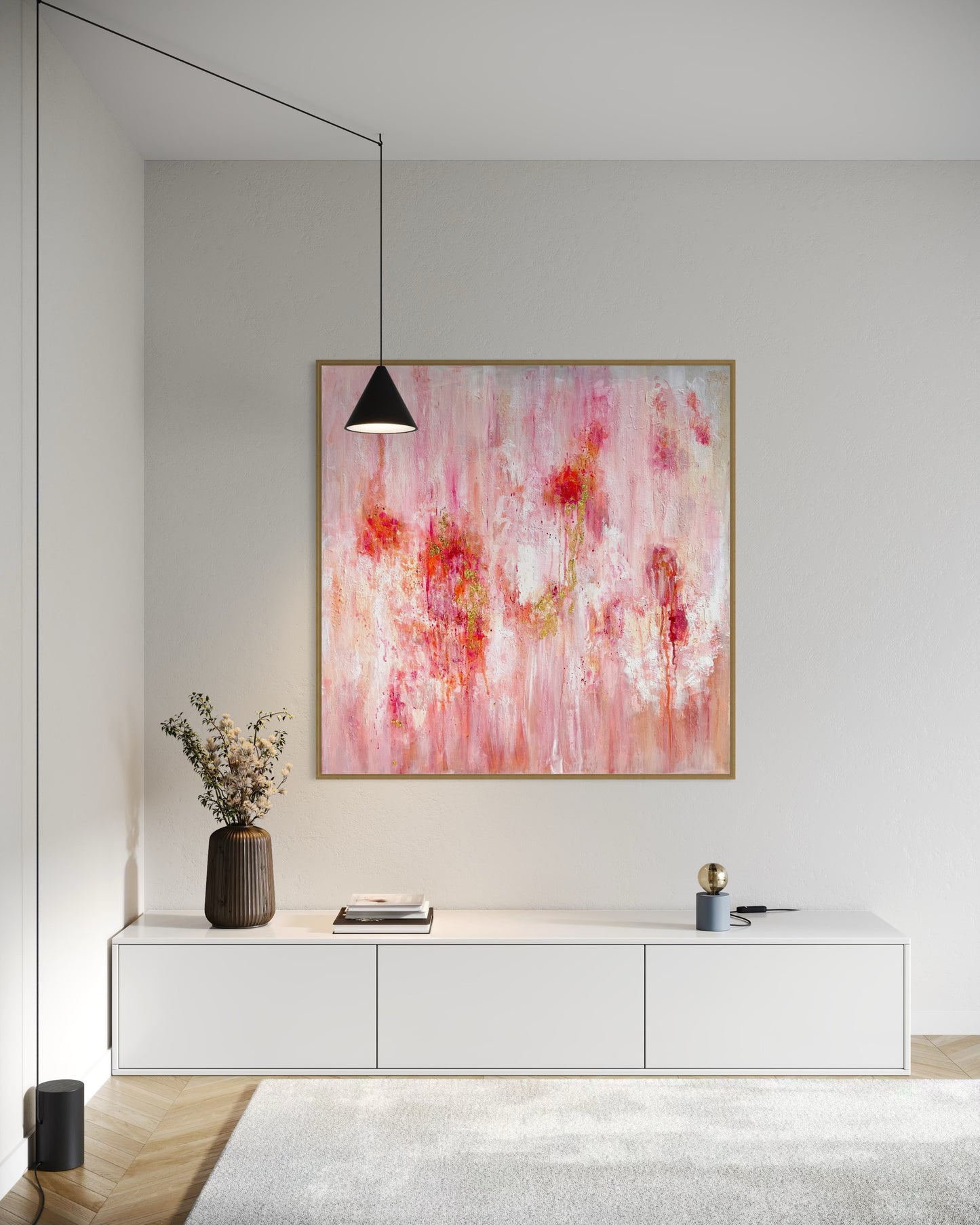 First Spark – 80×80cm
