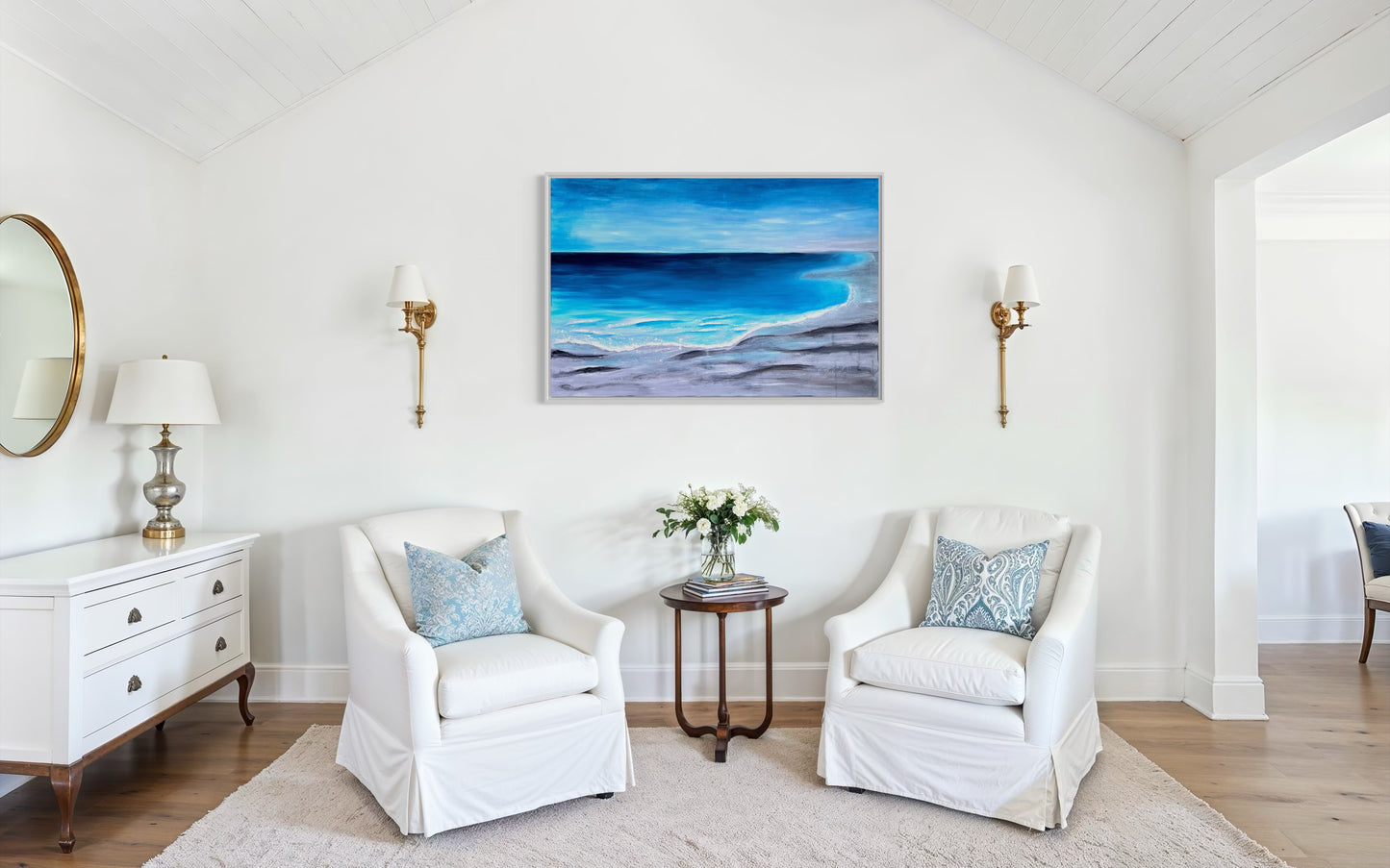Ocean’s Embrace – 120x80cm