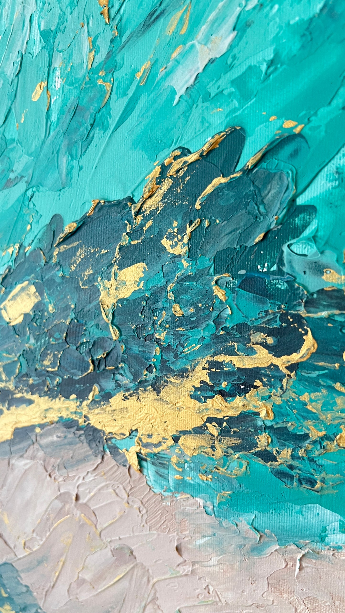 Waves of Rebirth – 120x80cm cm