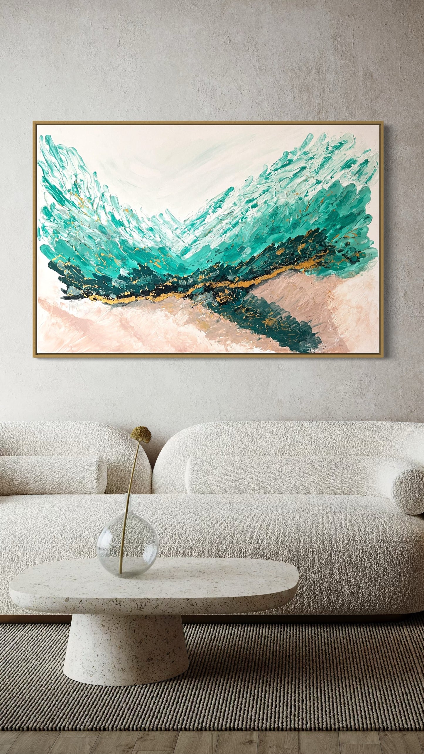 Waves of Rebirth – 120x80cm cm