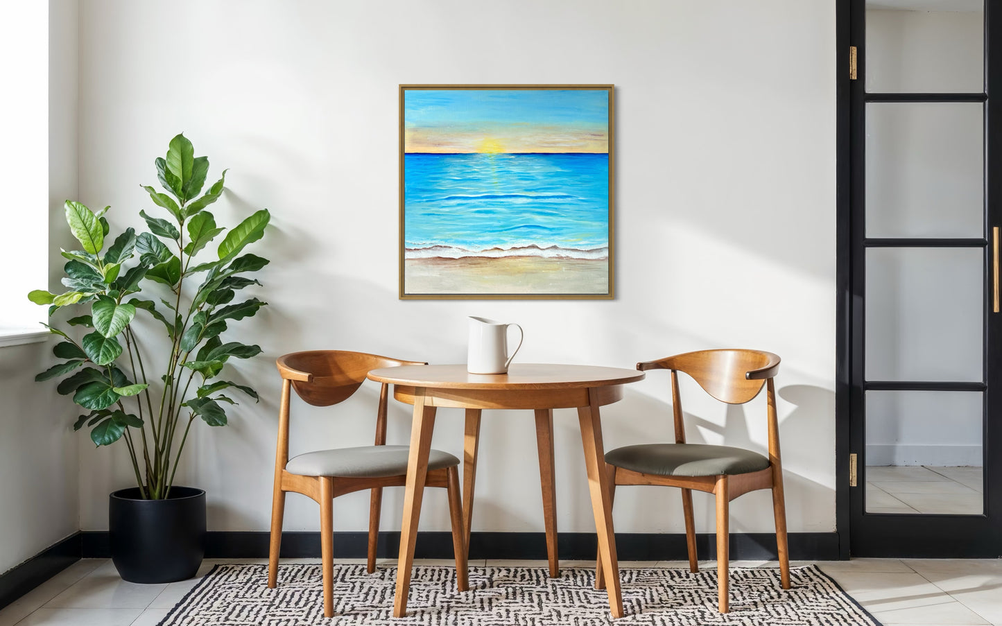 Sunrise – 80×80cm