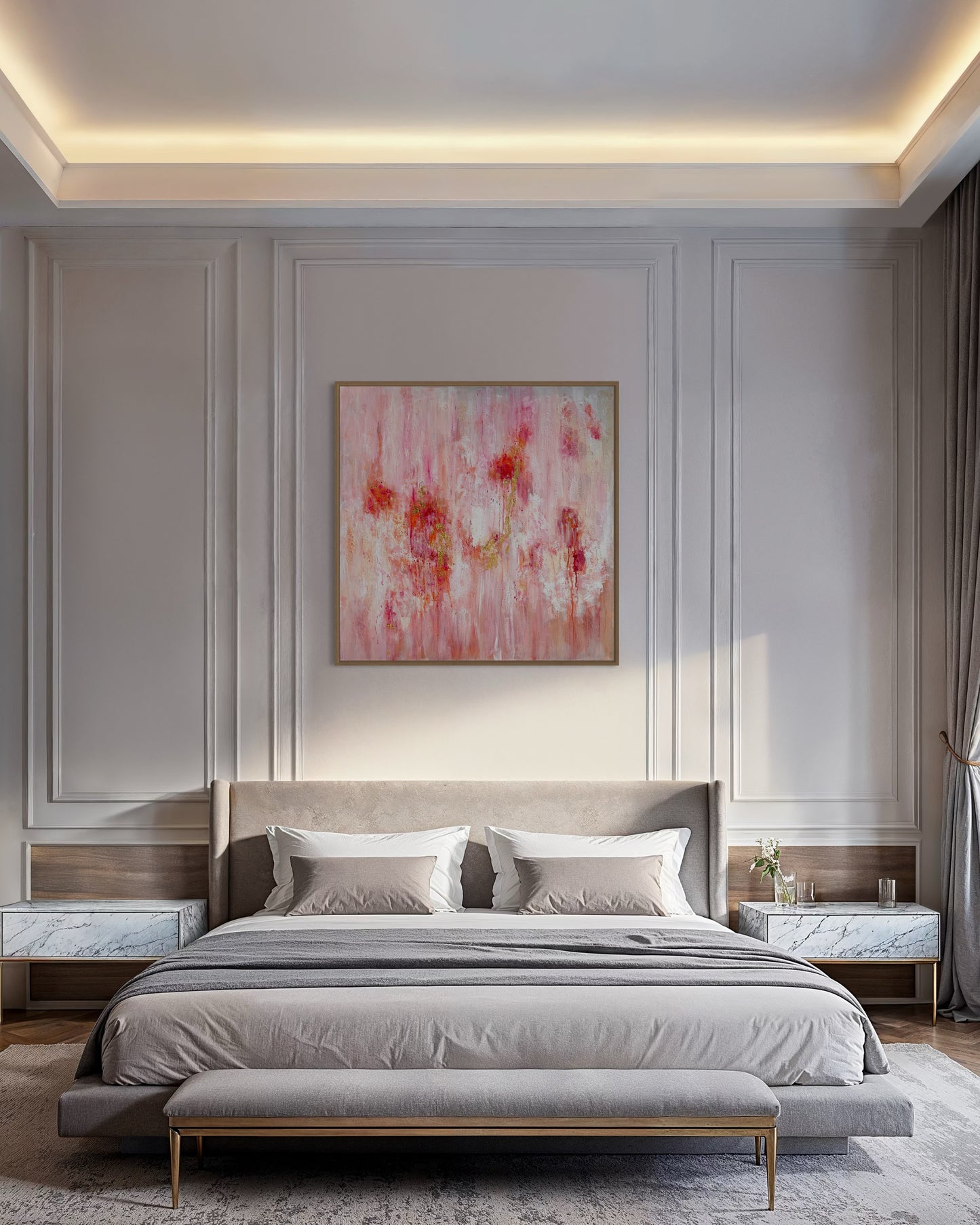 First Spark – 80×80cm