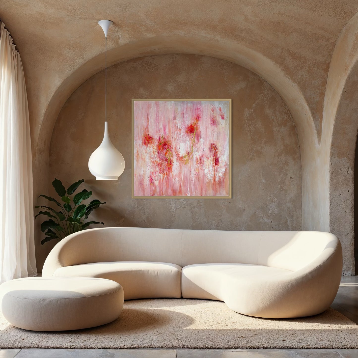First Spark – 80×80cm