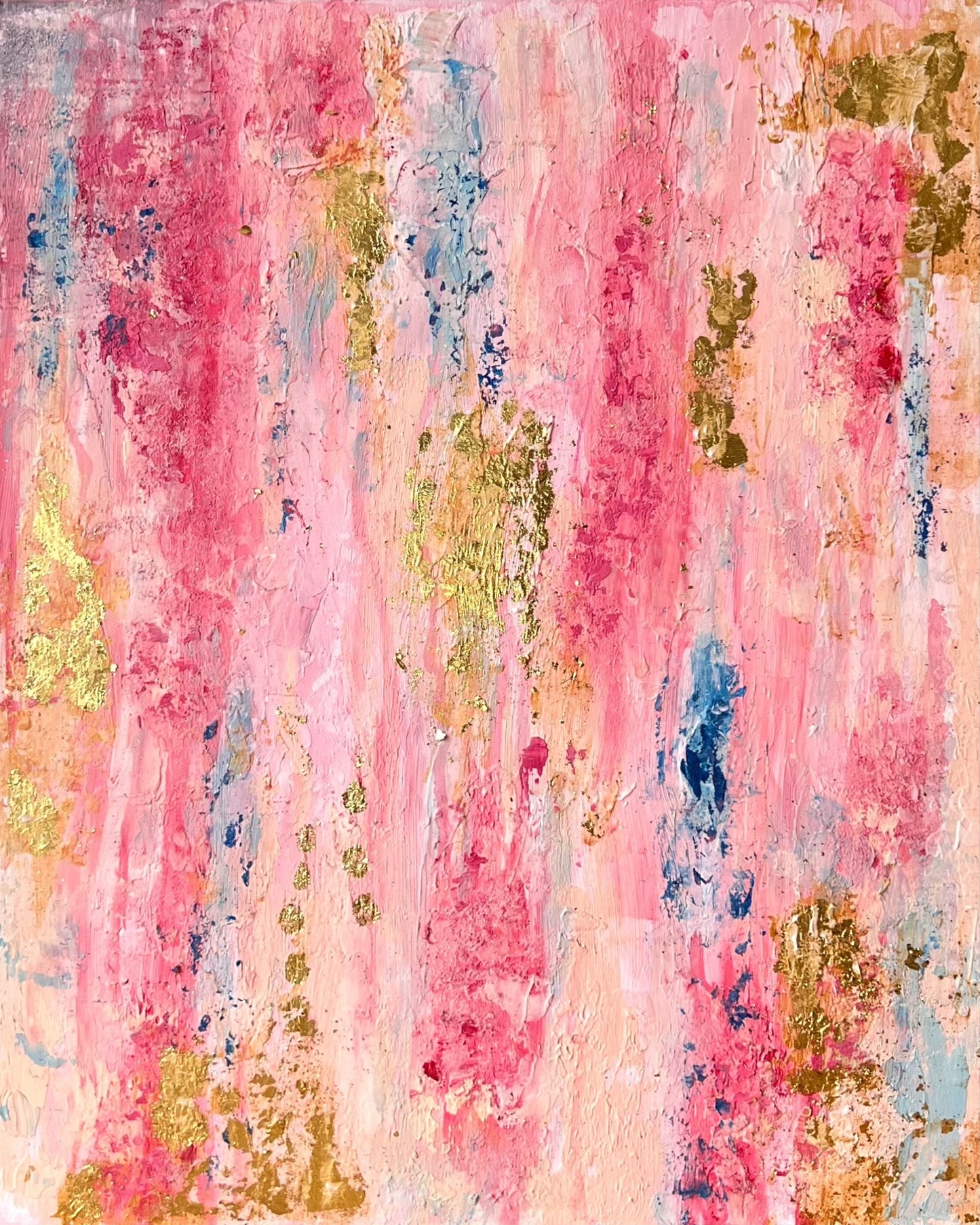 Blush & Bloom – 40×50 cm