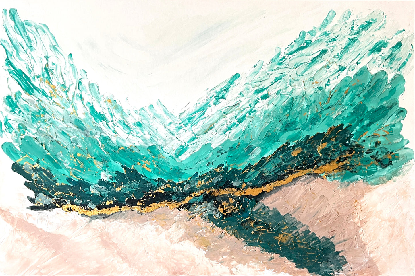 Waves of Rebirth – 120x80cm cm