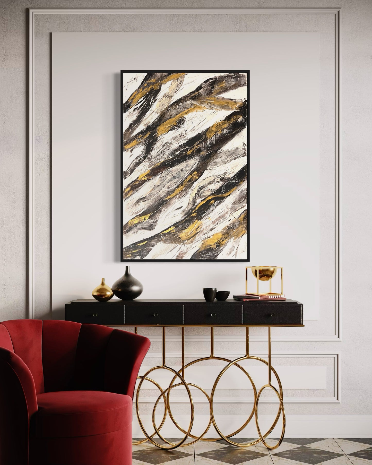 Structured Madness – 80x120cm (Introductory Piece)