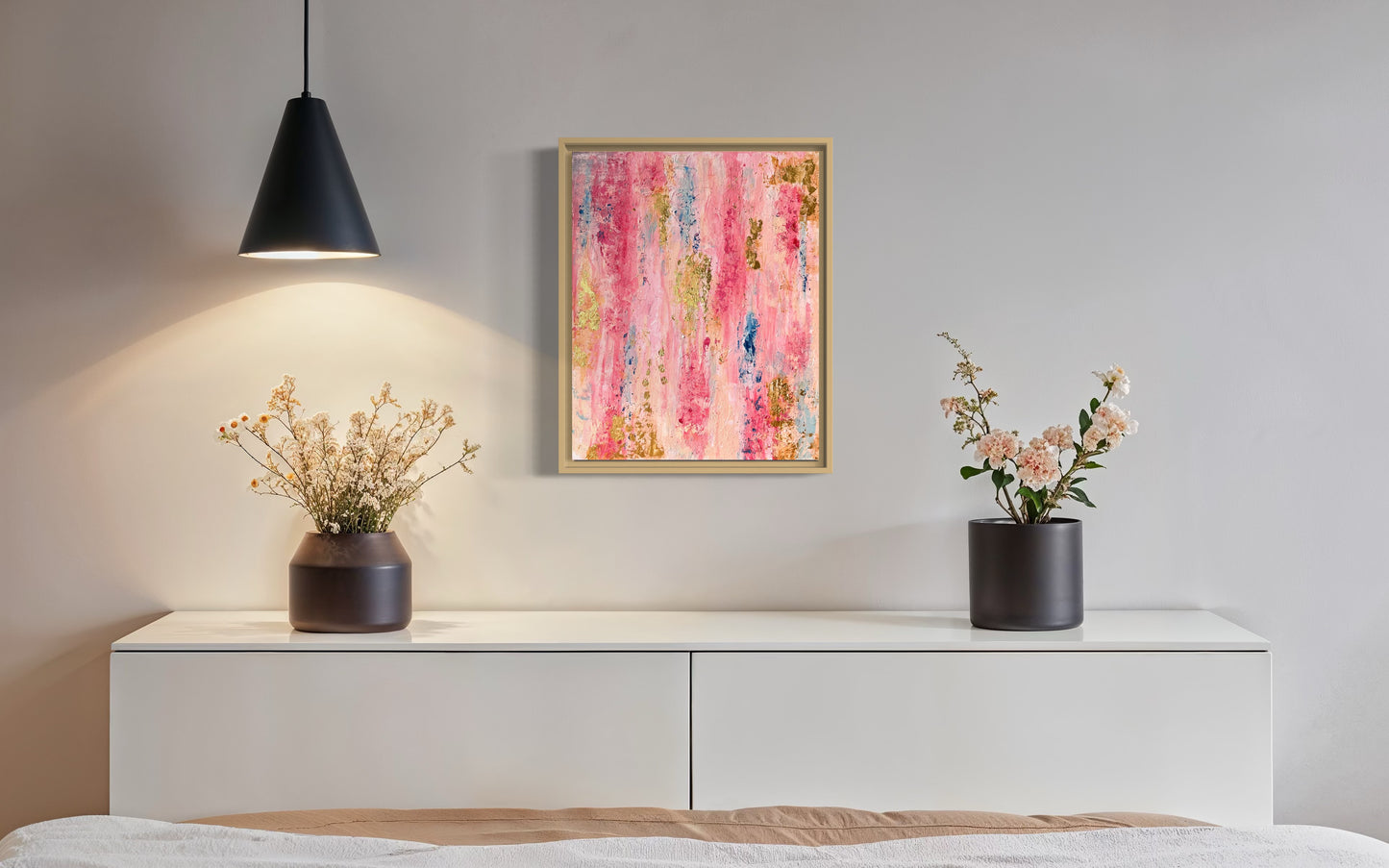 Blush & Bloom – 40×50 cm