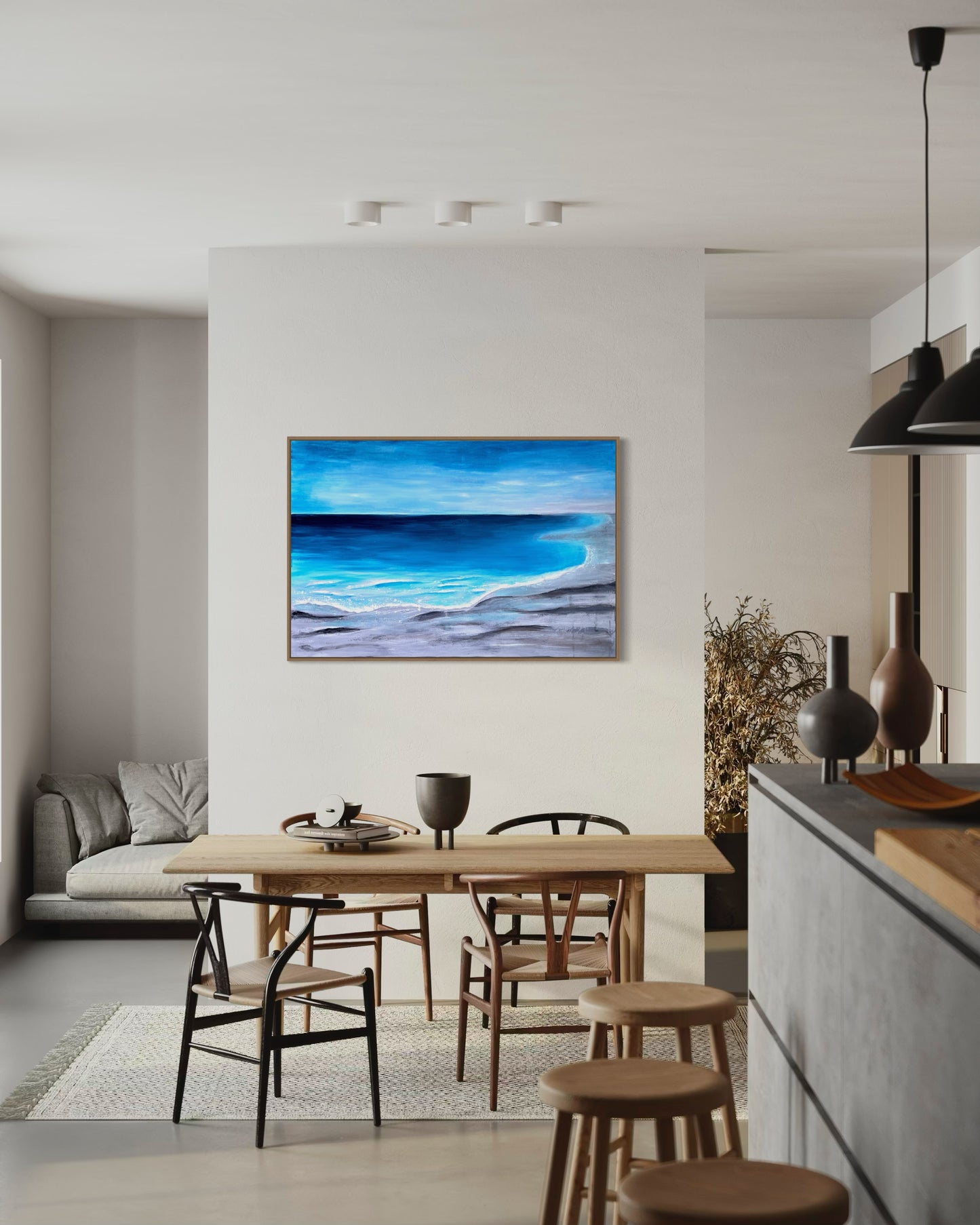 Ocean’s Embrace – 120x80cm
