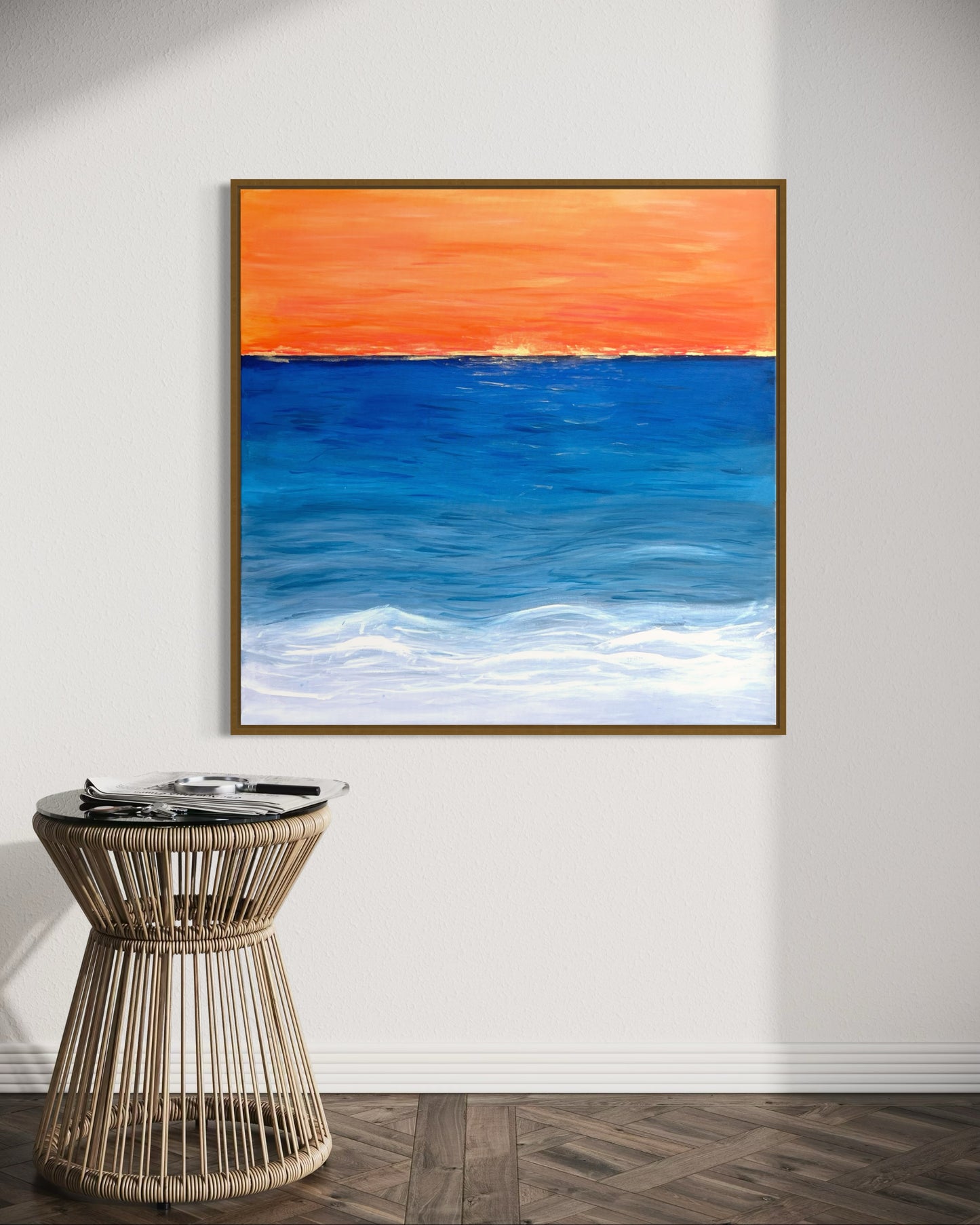 Dusk Line – 80×80cm