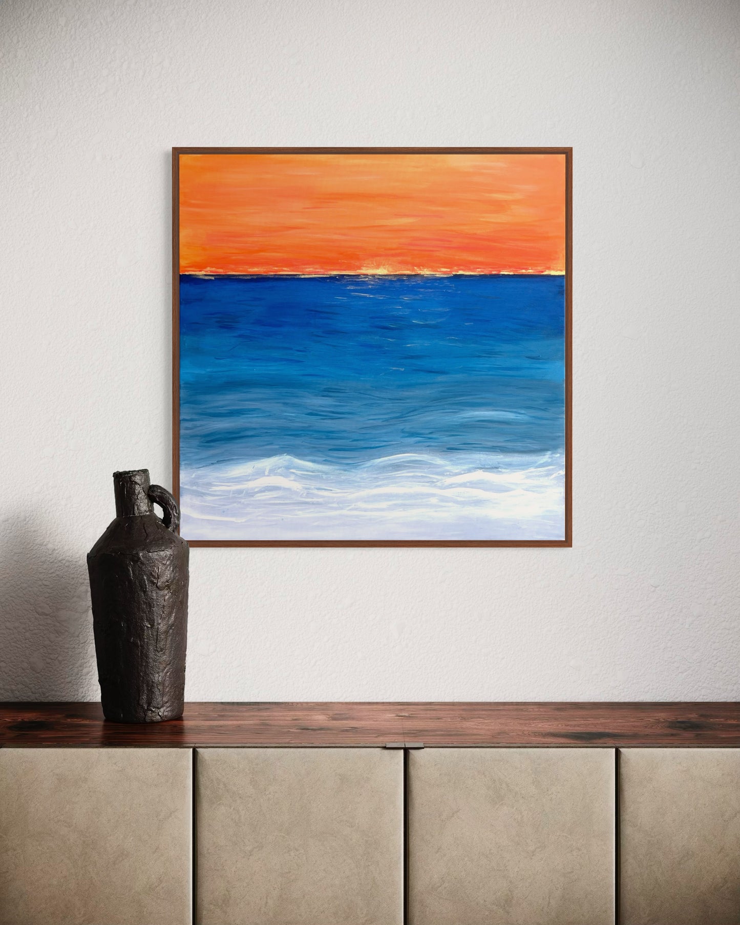 Dusk Line – 80×80cm