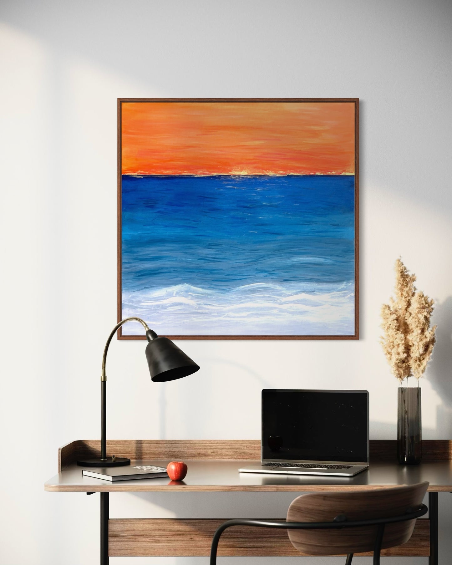 Dusk Line – 80×80cm