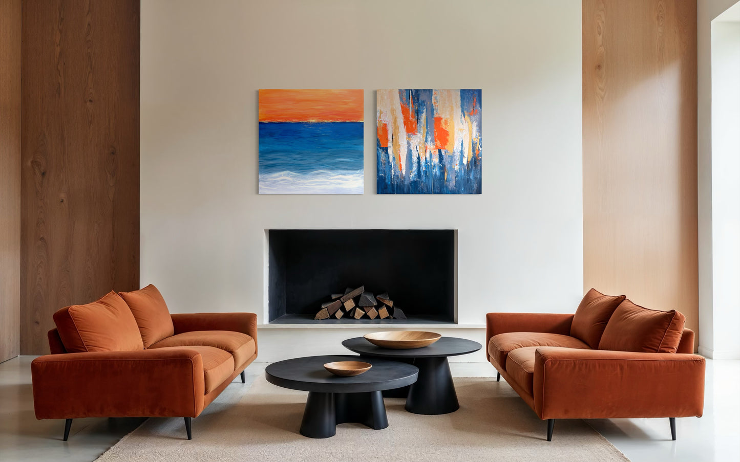 Dusk Line – 80×80cm