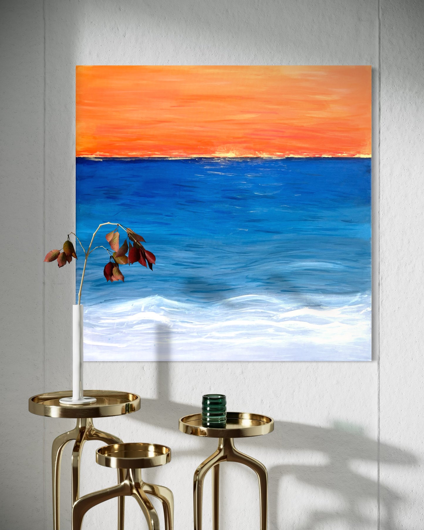 Dusk Line – 80×80cm