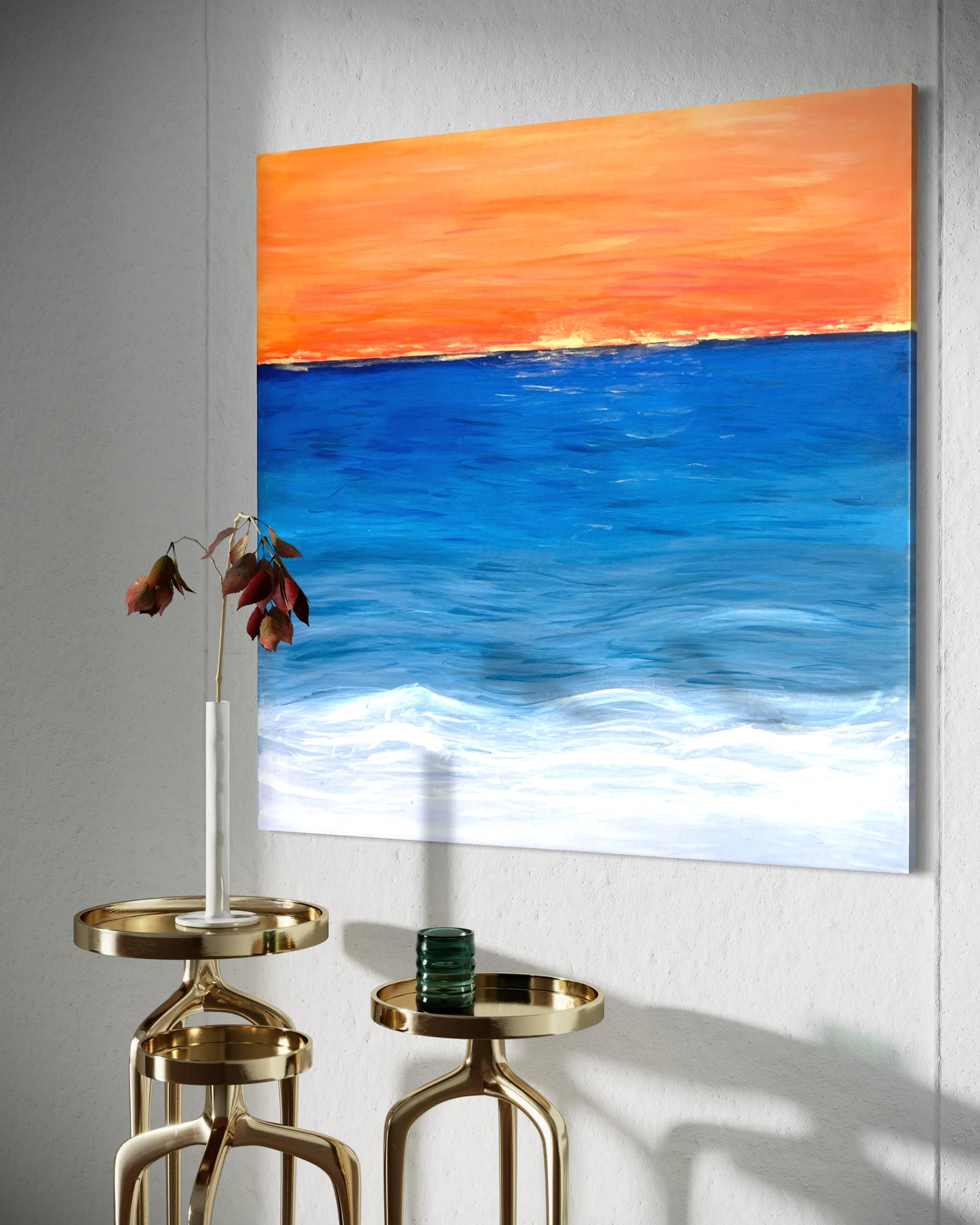 Dusk Line – 80×80cm